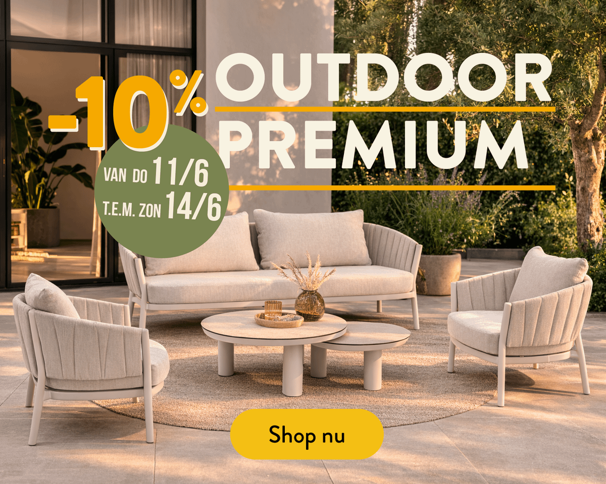 10% korting op de Premium Outdoor Collectie | Ygo Outdoor